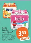Frucht oder Limo im tegut Prospekt Frucht oder Limo von hella im aktuellen tegut Prospekt für 3,33 €