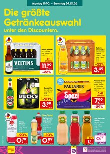 Wasser im aktuellen Netto Marken-Discount Prospekt (Duisburg) Wasser im Netto Marken-Discount Prospekt "Aktuelle Angebote" mit 70 Seiten (Duisburg)