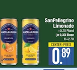 Limonade im EDEKA Prospekt Limonade von SanPellegrino im aktuellen EDEKA Prospekt für 0,89 €