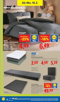 Bett im Lidl Prospekt "LIDL LOHNT SICH" mit 68 Seiten (Kassel)