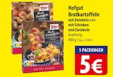 Hofgut Bratkartoffeln mit Zwiebeln oder mit Schinken und Zwiebeln Angebote bei famila Nordost Langenhagen