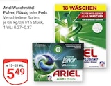 Waschmittel Pulver Angebote von Ariel bei GLOBUS Koblenz für 5,49 €