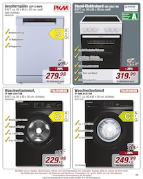 Waschmaschine Angebot im aktuellen POCO Prospekt auf Seite 13