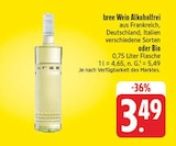 bree Wein Alkoholfrei bei EDEKA im Mildenau Prospekt für 3,49 €