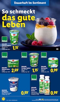Sahne im Lidl Prospekt "LIDL LOHNT SICH" mit 69 Seiten (Koblenz)