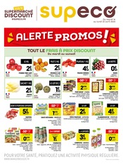 Catalogue Discount Alimentaire Supeco en cours à Le Muy et alentours, "Alerte promos !", 2 pages, 16/04/2024 - 22/04/2024