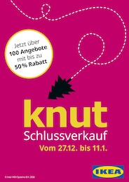 IKEA Prospekt "knut Schlussverkauf" mit 1 Seiten (Köln)