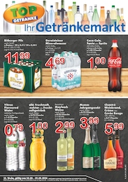 TOP Getränke Prospekt für Krefeld mit 4 Seiten TOP Getränke Prospekt für Krefeld: "Aktuelle Angebote", 4 Seiten, 24.08.2026 - 29.08.2026