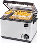 Friteuse 3 paniers en acier inoxydable - SILVERCREST en promo chez Lidl Dijon à 44,99 €