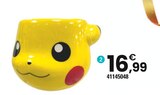 Mug 3d tête Pikachu - Pokémon en promo chez JouéClub Strasbourg à 16,99 €