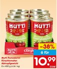 Pomodorini Kirschtomaten Abtropfgewicht Angebote von Mutti bei Netto Marken-Discount Cottbus für 10,99 €
