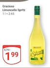 Limoncello Spritz im Angebot bei GLOBUS in Hof Limoncello Spritz Angebote von Gracioso bei GLOBUS Hof für 1,99 €