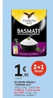 Riz micro-ondable basmati - TAUREAU AILÉ - E.Leclerc Riz micro-ondable basmati - TAUREAU AILÉ à 1,65 € dans le catalogue E.Leclerc