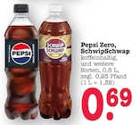Pepsi Zero oder SchwipSchwap Angebote bei E center Karlsruhe für 0,69 €