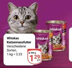 Katzennassfutter Angebote von Whiskas bei GLOBUS Erfurt für 1,29 €