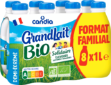 GRANDLAIT DEMI-ÉCRÉMÉ BIO CANDIA - GRANDLAIT - Auchan Hypermarché à Boulogne-Billancourt GRANDLAIT DEMI-ÉCRÉMÉ BIO CANDIA - GRANDLAIT en promo chez Auchan Hypermarché Boulogne-Billancourt à 8,96 €
