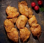 Brochettes de haut de cuisse de poulet en promo chez Lidl Brochettes de haut de cuisse de poulet dans le catalogue Lidl