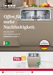 Spülmaschine im XXXLutz Möbelhäuser Prospekt "NR.1 BEI KÜCHEN" auf Seite 10