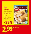Filegro im Lidl Prospekt Filegro von Iglo im aktuellen Lidl Prospekt für 2,99 €
