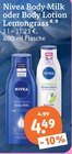 Body Milk Angebote von Nivea bei tegut Schwäbisch Gmünd für 4,49 €