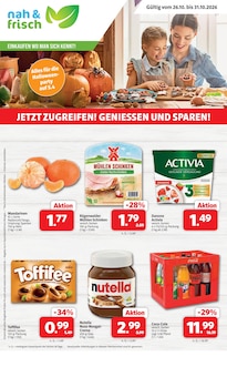 nah&frisch Rheda-Wiedenbrück Prospekt der aktuellen Woche, gültig von 26.10.2026 bis 31.10.2026 Aktueller nah&frisch Rheda-Wiedenbrück Prospekt "DER MARKT FÜR GUTES ESSEN UND TRINKEN" mit 9 Seiten