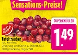 Tafeltrauben bei EDEKA im Oberaudorf Prospekt für 1,49 €