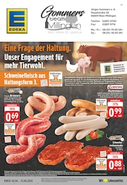 Aktueller EDEKA Supermärkte Prospekt für Rees 16.06.2025 - 21.06.2025 EDEKA Prospekt für Rees mit 24 Seiten