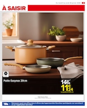 Promos Poêle dans le catalogue "PARTAGEONS LE GOÛT DU MIEUX MANGER" de Carrefour à la page 3