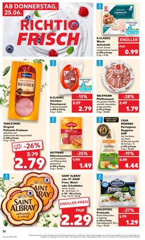 Wurst im Kaufland Prospekt "Hier bin ich richtig" mit 58 Seiten (Hamm)
