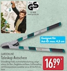 Teleskop-Astschere Angebote von GARDENLINE bei ALDI Nord Rostock für 16,99 €