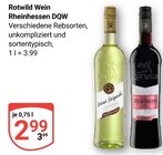 Rheinhessen DQW im Angebot bei GLOBUS in Hanau Rheinhessen DQW Angebote von Rotwild bei GLOBUS Hanau für 2,99 €