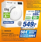 Wärmepumpen-Trockner WTH 83 V 93 Angebote von BOSCH bei expert Ravensburg für 599,00 €