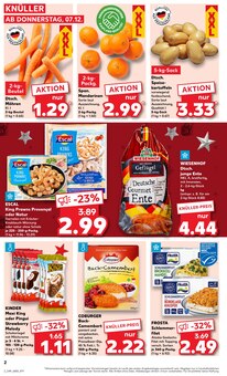 Kaufland Prospekt der KW 49 "Aktuelle Angebote" Aktueller Kaufland Prospekt "Aktuelle Angebote" Seite 2 von 59 Seiten