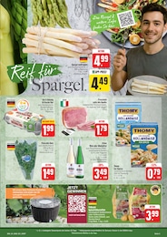 E center Spargel im Prospekt 