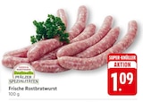 Frische Rostbratwurst bei EDEKA im Klingenmünster Prospekt für 1,09 €