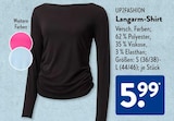 Langarm-Shirt von UP2FASHION im aktuellen ALDI SÜD Prospekt für 5,99 €