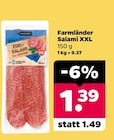 Salami XXL von Farmländer im aktuellen Netto mit dem Scottie Prospekt