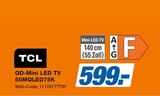 QD-Mini LED TV 55MQLED75K Angebote von TCL bei expert Wesel für 599,00 €