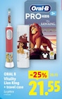 Vitality lion king + travel case - ORAL B en promo chez Lidl Vitality lion king + travel case - ORAL B dans le catalogue Lidl