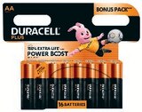 Piles Plus AA - Duracell - Hyper U à Mulhouse Piles Plus AA - Duracell en promo chez Hyper U Mulhouse à 9,09 €