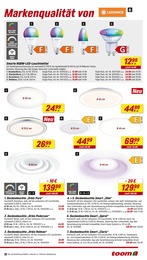 toom Baumarkt LED-Lampe im Prospekt toom Baumarkt LED-Lampe im Prospekt