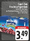 Fruchtsaftgetränk von Capri-Sun für 3,49 € bei E center im Angebot Fruchtsaftgetränk von Capri-Sun im aktuellen E center Prospekt