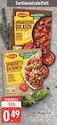 Aktuelles Ungarisches Gulasch oder Spaghetti Bolognese Angebot bei EDEKA in Krefeld ab 0,49 €