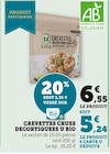 Crevettes crues decortiquees - U Bio en promo chez U Express Cannes à 5,24 €