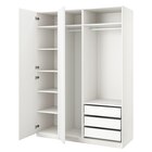 Kleiderschrank weiß/weiß 175x60x236 cm Angebote von PAX / VIKANES bei IKEA Augsburg für 663,00 €
