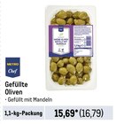 Gefüllte Oliven Angebote von Metro Chef bei Metro Leipzig für 16,79 €