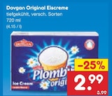Original Eiscreme Angebote von Dovgan bei Netto Marken-Discount Siegen für 2,99 €