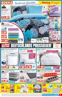 Bettdecke im aktuellen Norma Prospekt (Koblenz) Bettdecke im Norma Prospekt "Mehr fürs Geld" mit 27 Seiten (Koblenz)