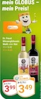 Winzerglühwein Weiß im Angebot bei GLOBUS in Zwickau Winzerglühwein Weiß Angebote von Dr. Faust bei GLOBUS Zwickau für 3,49 €