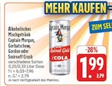 Captain Morgan im Angebot bei EDEKA in Erlangen Captain Morgan Angebote bei EDEKA Erlangen für 1,99 €